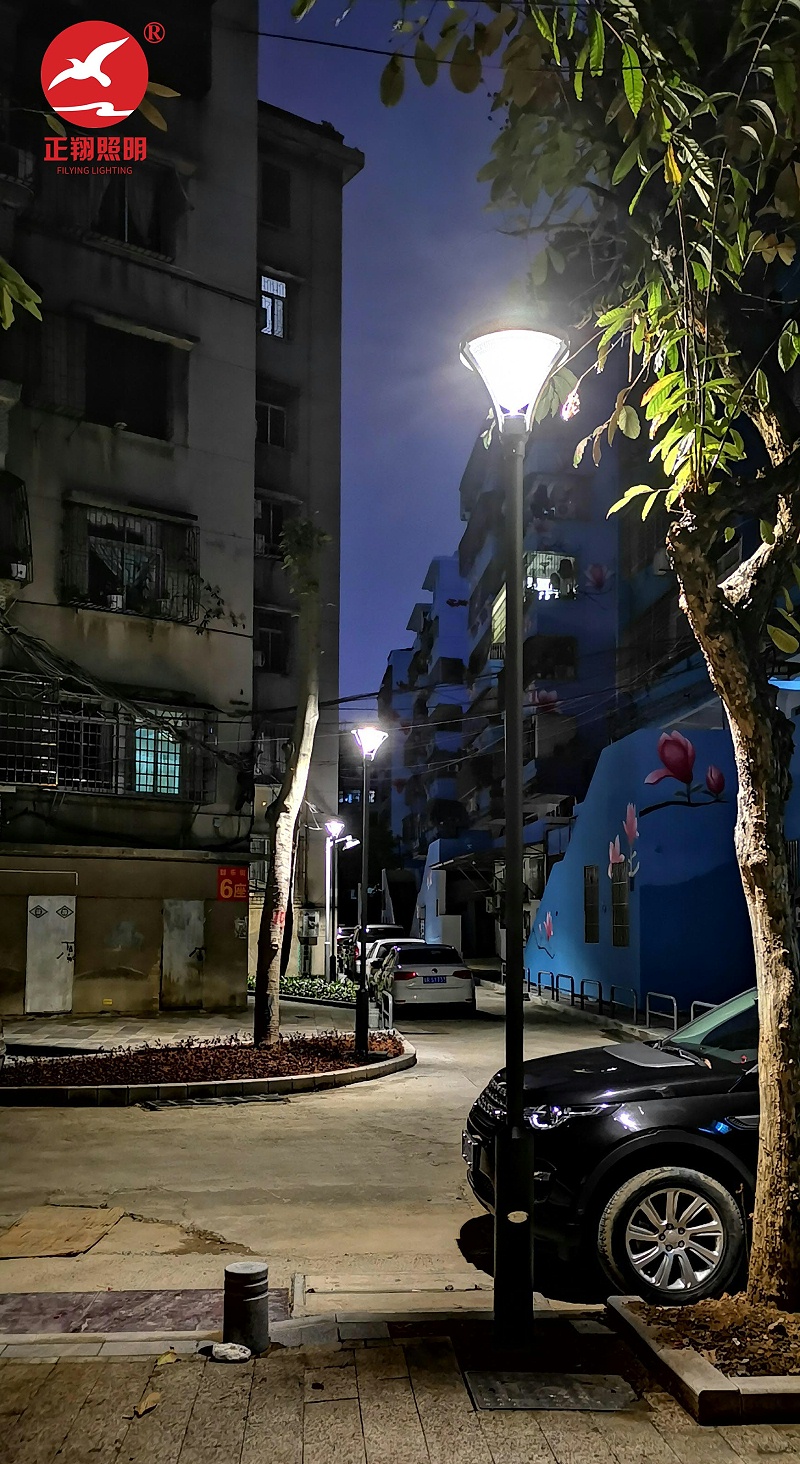 佛山市禪城區(qū)同濟群樂街小區(qū)庭院燈
