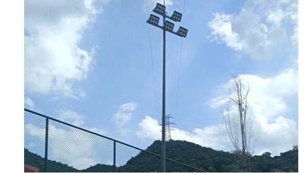 貴陽市南明區(qū)塊學校球場燈工程案例